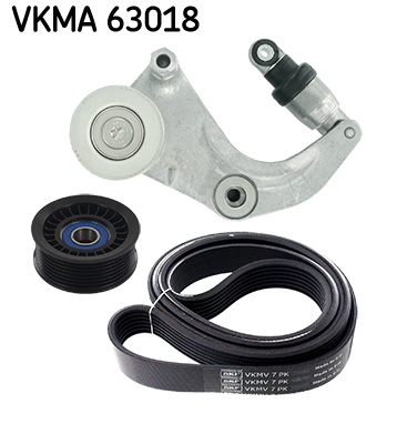 Set curea transmisie cu caneluri VKMA 63018 SKF